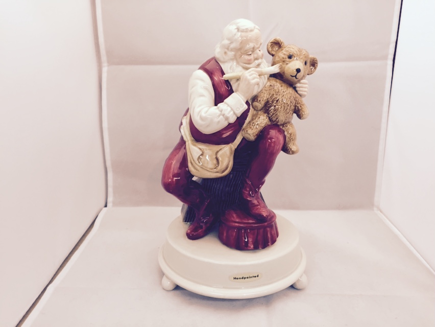 Santa Porcelain Figurine Repair